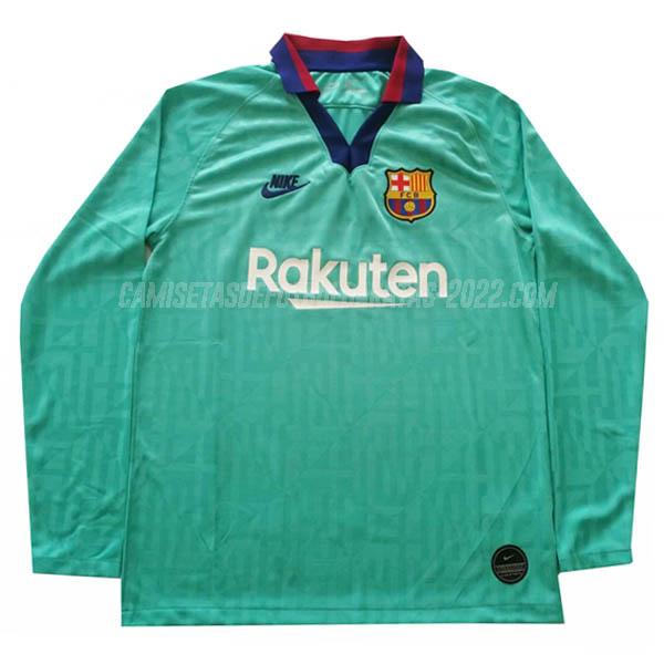 camiseta de la 3ª equipación barcelona manga larga 2019-2020