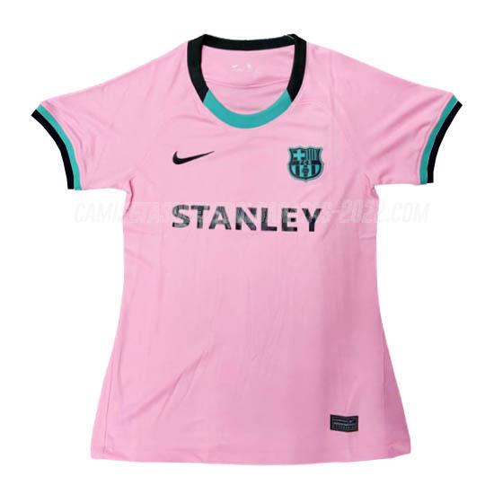 camiseta de la 3ª equipación barcelona mujer 2020-21
