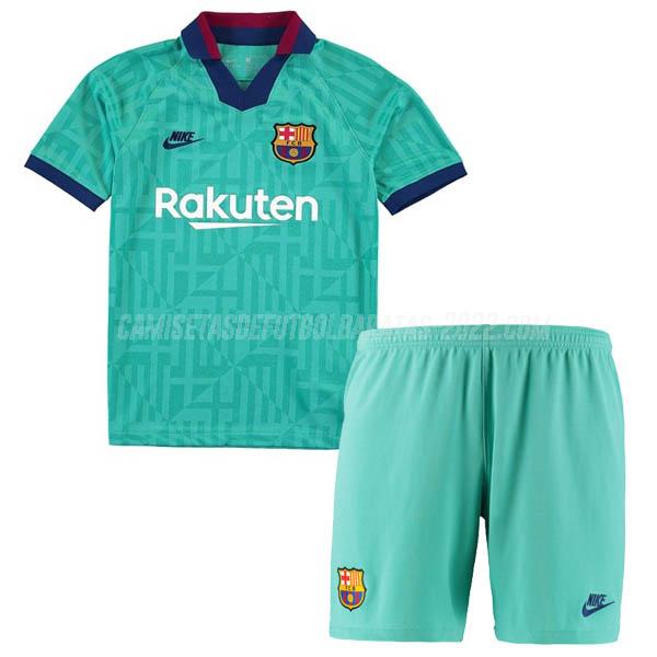 camiseta de la 3ª equipación barcelona niños 2019-2020