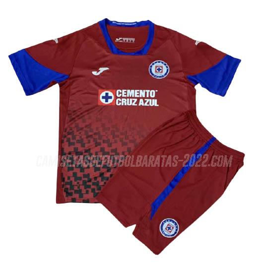 camiseta de la 3ª equipación cruz azul niños 2020-21