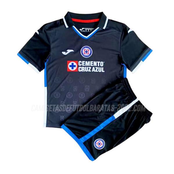 camiseta de la 3ª equipación cruz azul niños 2022-23