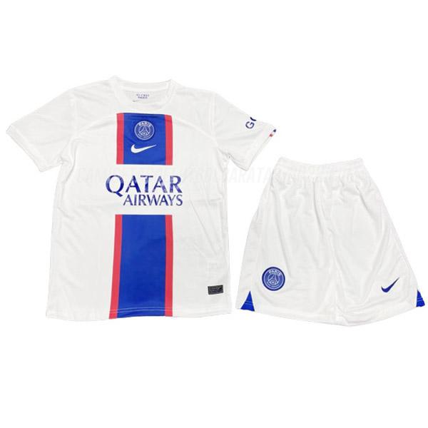 camiseta de la 3ª equipación paris saint-germain niños 2022-23