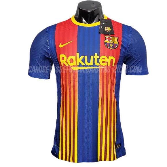 camiseta de la 4ª equipación barcelona edición de jugador 2020-21