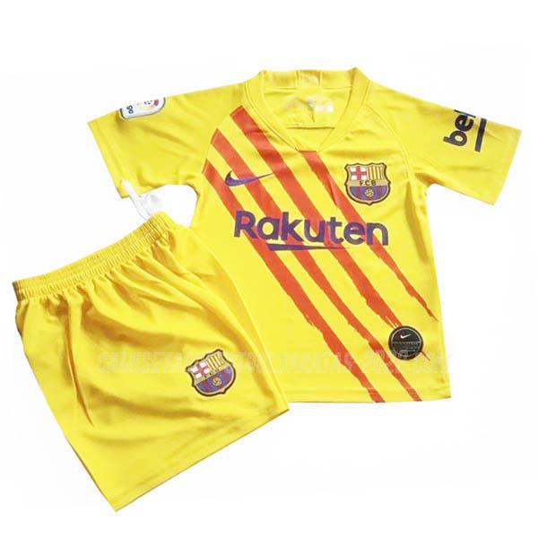 camiseta de la 4ª equipación barcelona niños 2019-2020