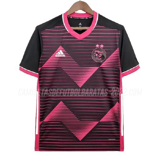 camiseta de la argelia rosa negro 2021-22
