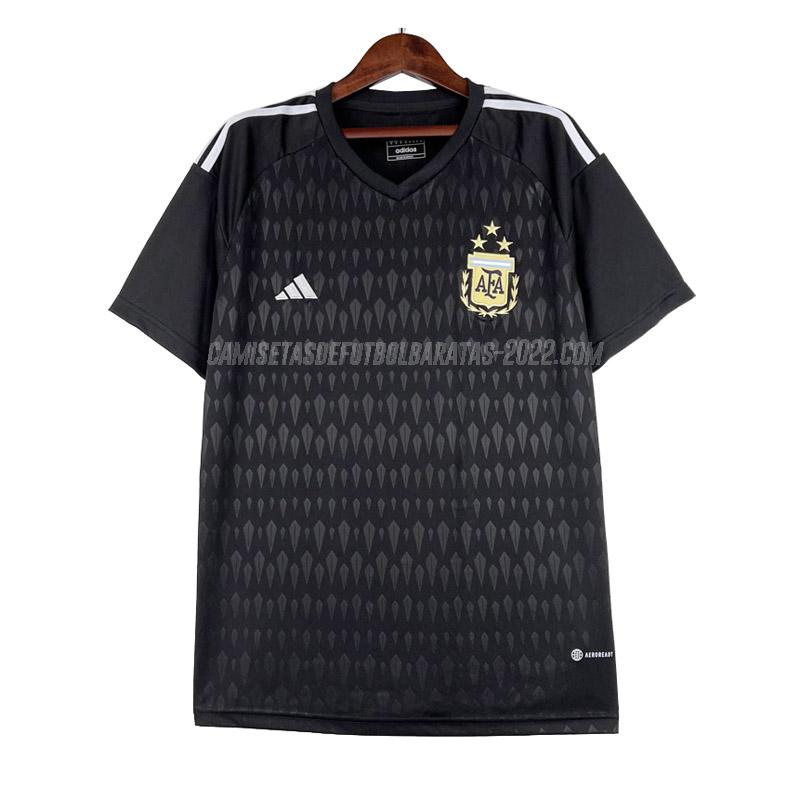 camiseta de la argentina portero negro 2023-24