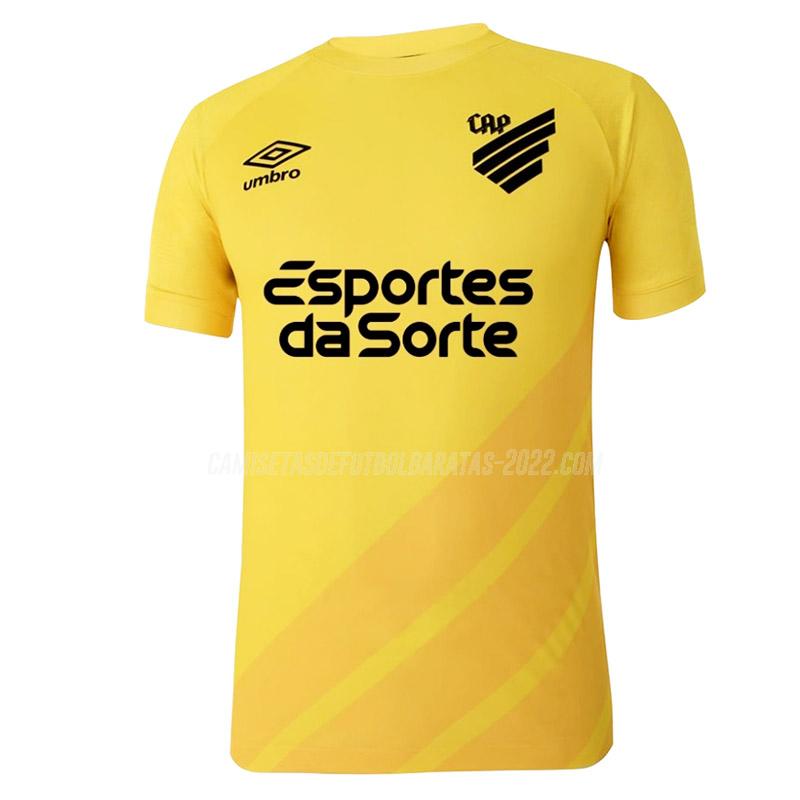 camiseta de la athletico paranaense portero amarillo 2023-24