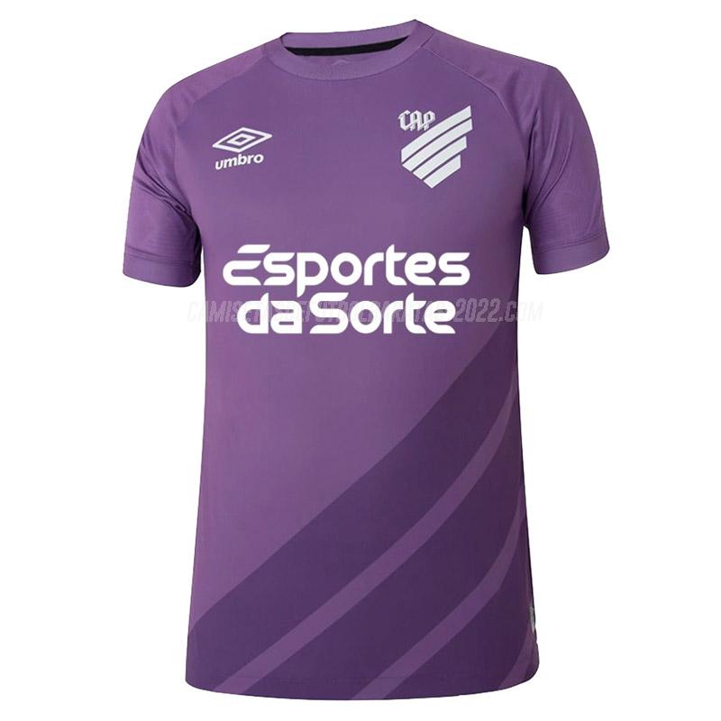 camiseta de la athletico paranaense portero viola 2023-24