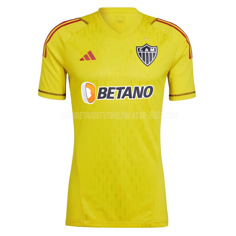 camiseta de la atletico mineiro portero amarillo 2023-24