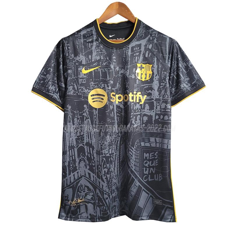 camiseta de la barcelona edición especial 2344a1 negro 2023-24