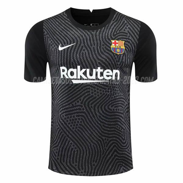 camiseta de la barcelona portero negro 2020-21