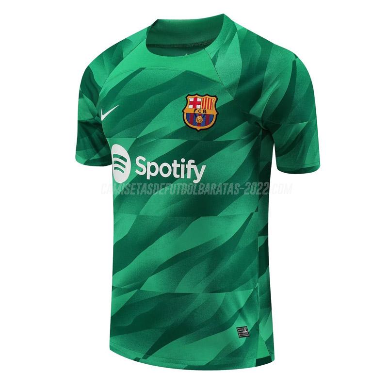 camiseta de la barcelona portero verde 2023-24