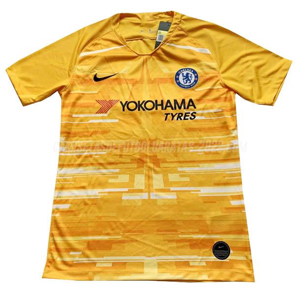 camiseta de la chelsea portero amarillo 2019-2020