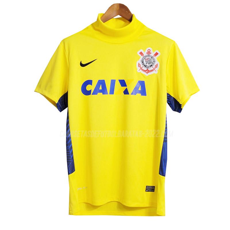 camiseta de la corinthians portero amarillo 2014-15