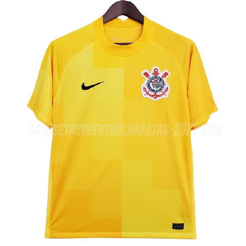 camiseta de la corinthians portero amarillo 2021-22