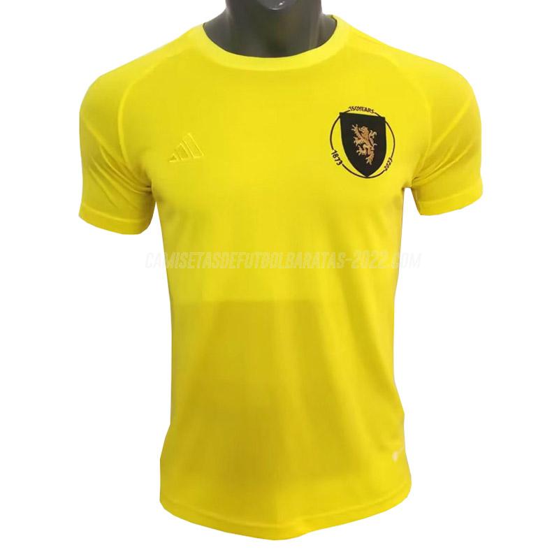 camiseta de la escocia portero edición de jugador amarillo 2023