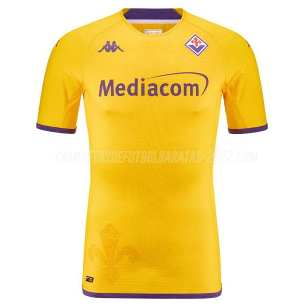 camiseta de la fiorentina portero amarillo 2022-23