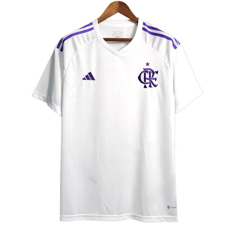 camiseta de la flamengo portero blanco 2023-24