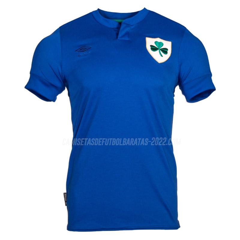 camiseta de la irlanda aniversario azul 2021