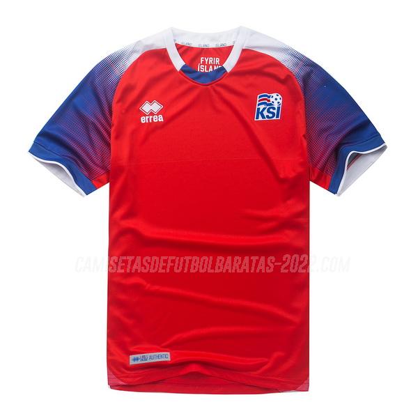 camiseta de la islandia portero 2018