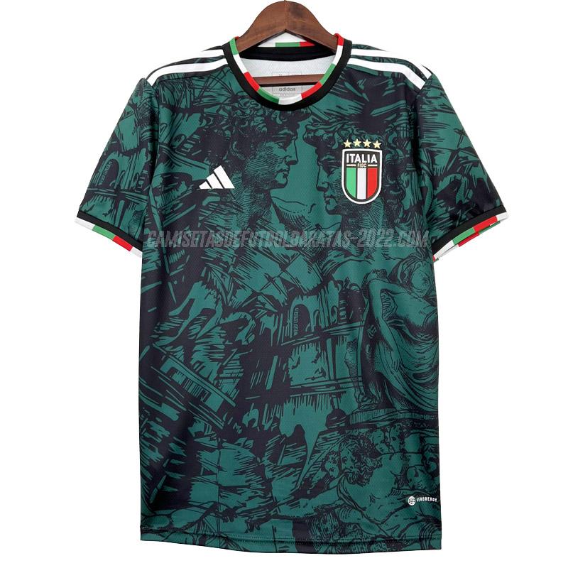 camiseta de la italia especial verde 2023