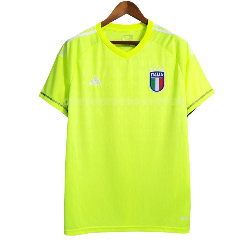 camiseta de la italia portero verde 2023