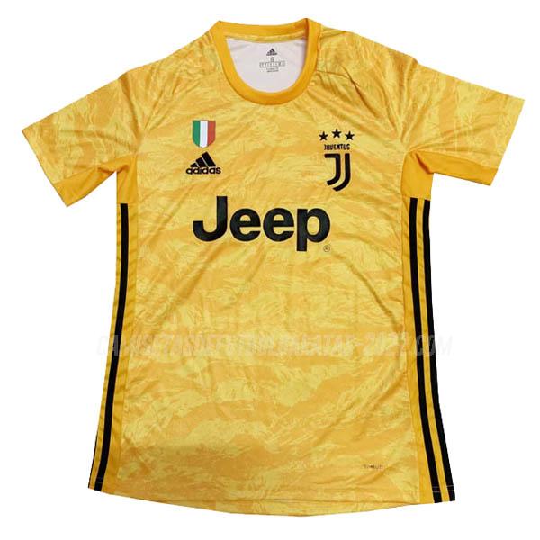 camiseta de la juventus portero amarillo 2019-2020