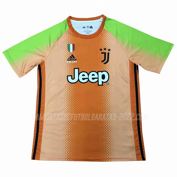 camiseta de la juventus portero naranja 2019-2020