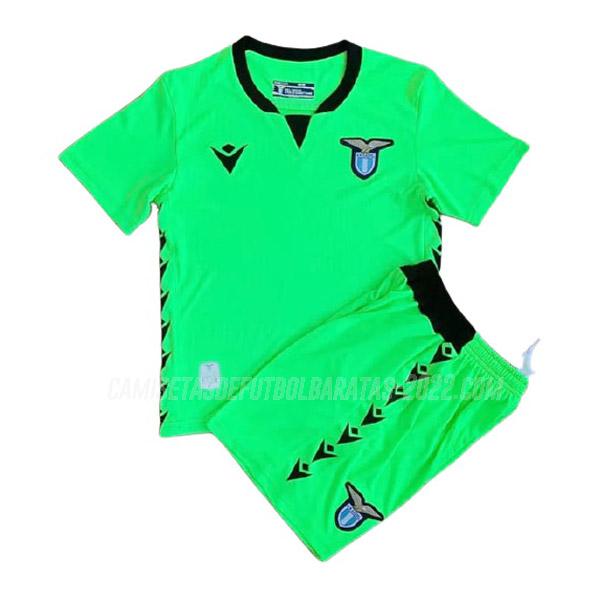 camiseta de la lazio portero niños verde 2021-22