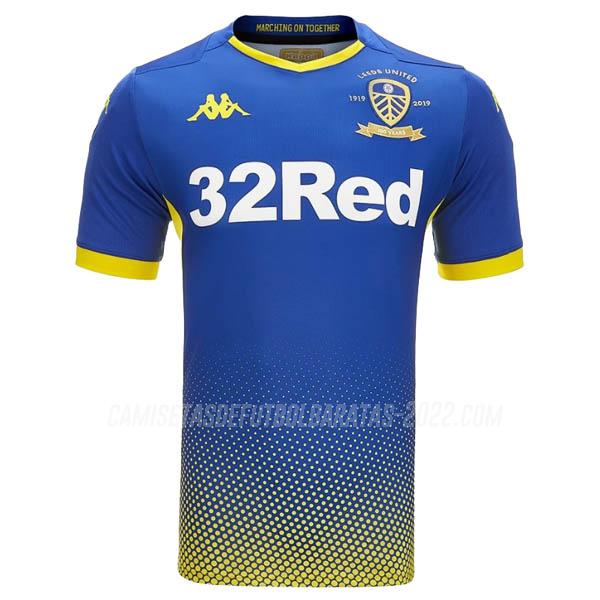 camiseta de la leeds united portero azul 2019-2020