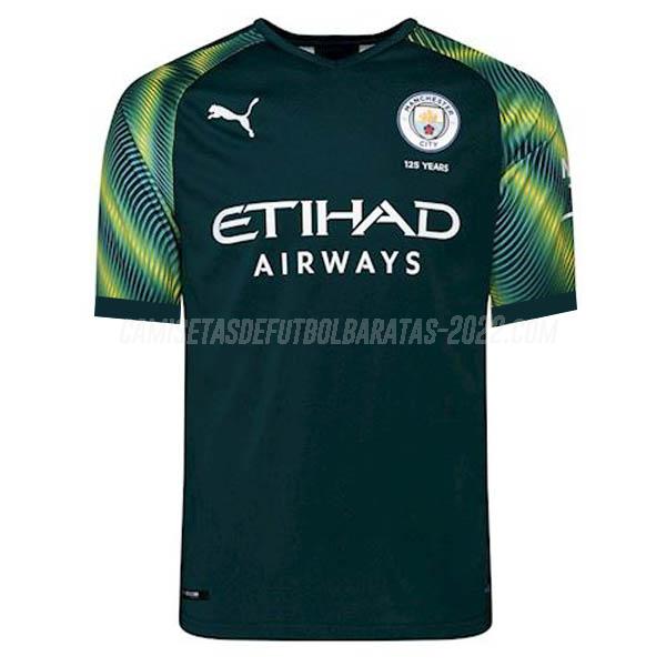camiseta de la manchester city portero verde 2019-2020