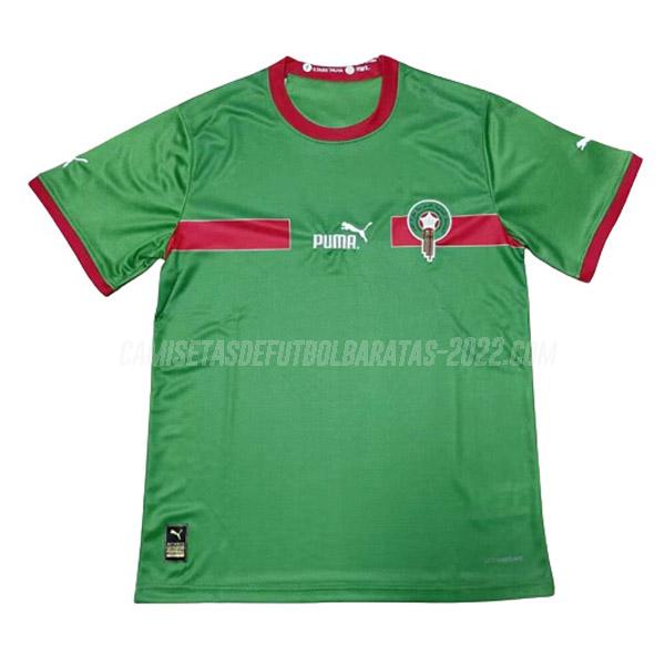 camiseta de la marruecos verde 2022-23