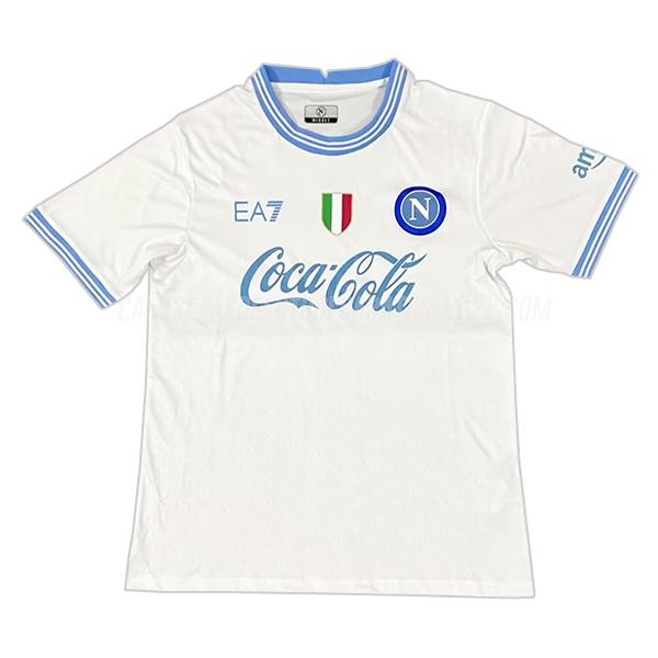 camiseta de la napoli blanco 2023-24
