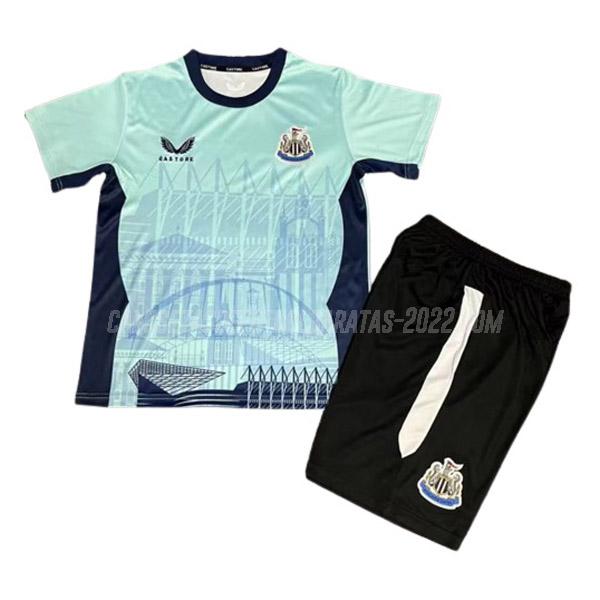 camiseta de la newcastle united niños pre-match 2022-23