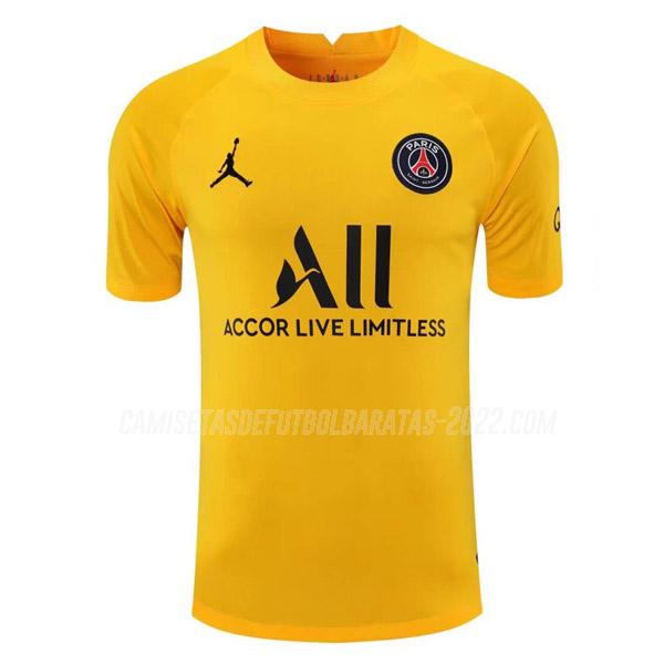 camiseta de la paris saint-germain portero amarillo 2021-22