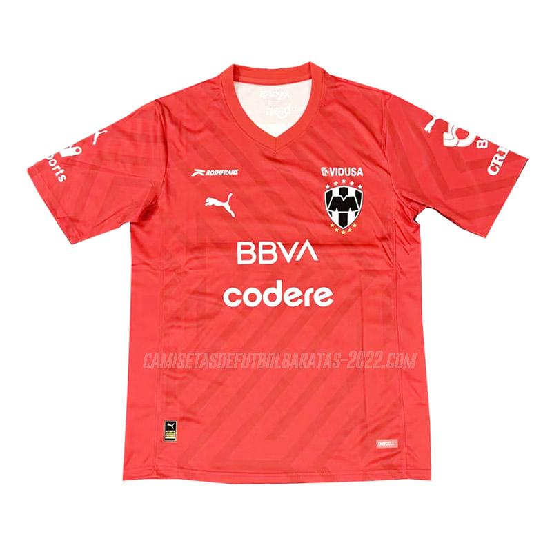 camiseta de la rayados monterrey portero rojo 2023-24