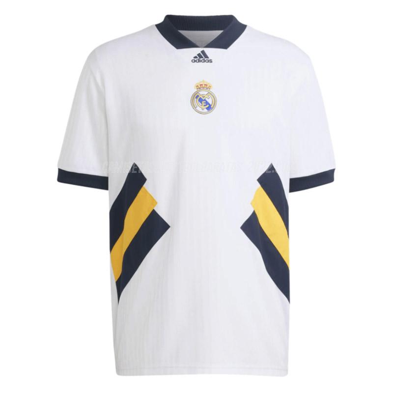 camiseta de la real madrid icon blanco 2023
