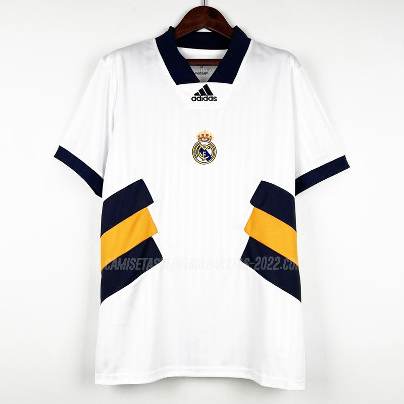  camiseta de la real madrid icon blanco 2023 
