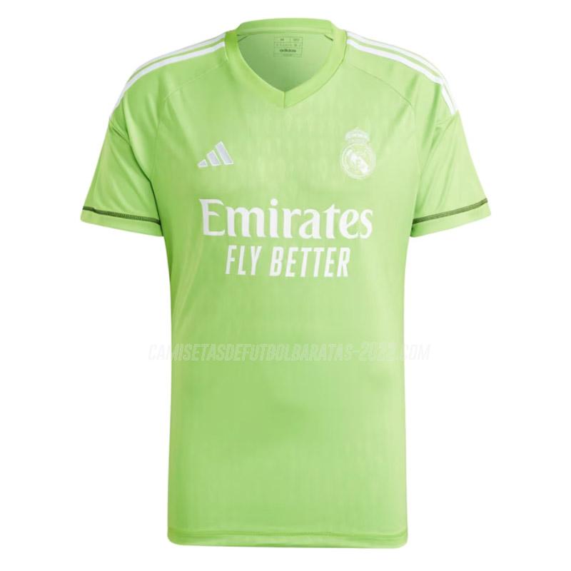 camiseta de la real madrid portero verde 2023-24