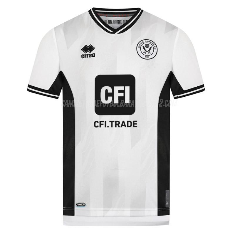 camiseta de la sheffield united portero blanco 2023-24