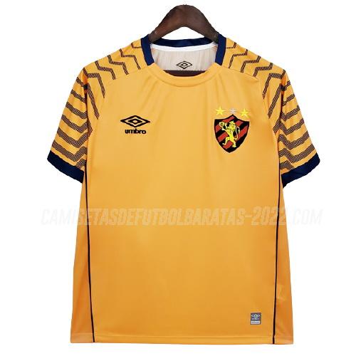 camiseta de la sport recife portero amarillo 2021-22