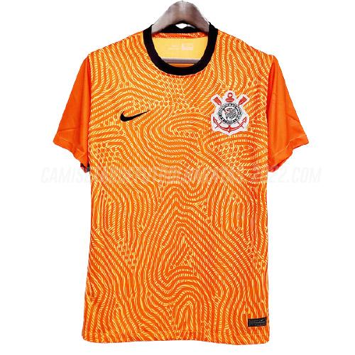camiseta del corinthians portero naranja 2020-21