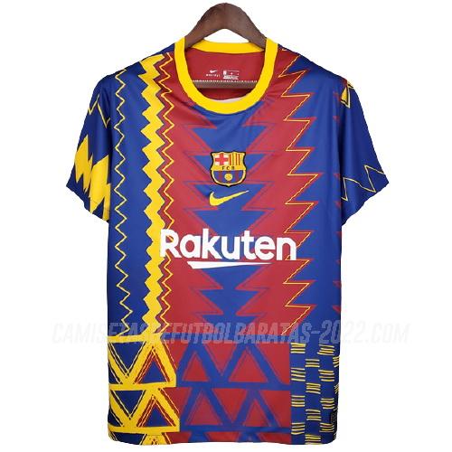 camiseta fc barcelona edición especial azul 2021