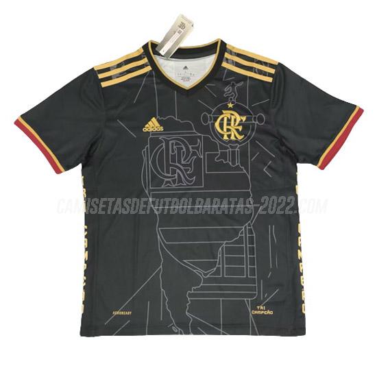 camiseta flamengo campeón negro 2022-23