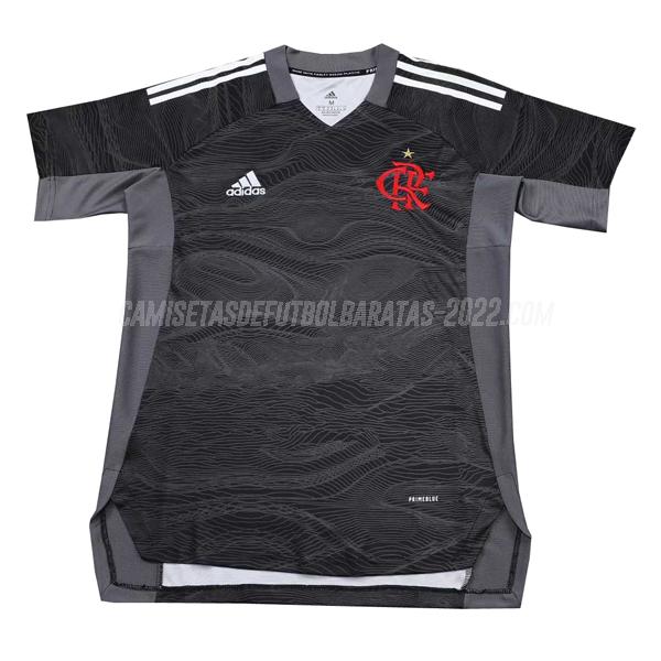 camiseta flamengo portero negro 2021-22
