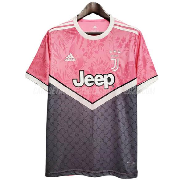camiseta juventus edición especial rosado 2020-21