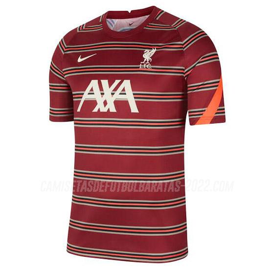 camiseta liverpool pre-match 2021-22
