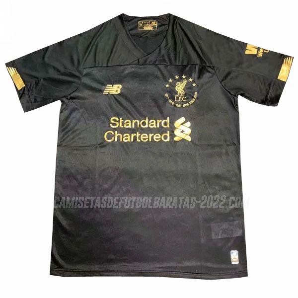 camiseta liverpool six times collection negro 2019-2020