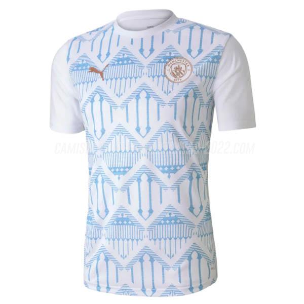 camiseta manchester city stadium blanco 2020-21