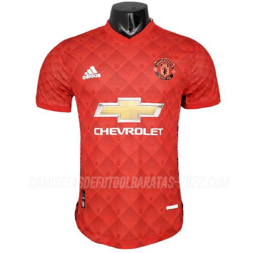 camiseta manchester united edición especial rojo 2021